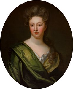 Portrait Lady Diana Feilding by Godfrey (studio of) Kneller