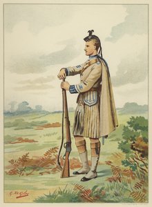 The London Scottish Volunteers, 1st Volunteer Battalion Rifle Brigade, 7th Middlesex by Godfrey Douglas Giles