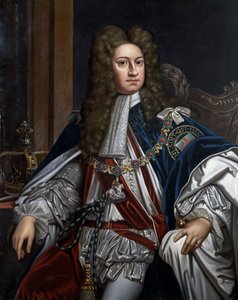 Portrait of George I, King of Great Britain (1660-1727) by Godfrey Kneller