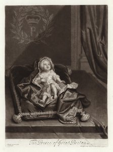 Portrait of Prince James Stuart as a baby