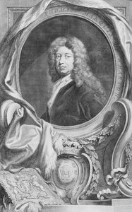 Portrait of Thomas Marquis of Wharton, engraved by Jacob Houbraken, published by P. Knanton, 1744 by Godfrey Kneller