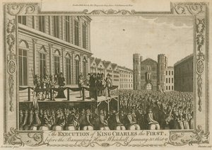 The execution of King Charles I before the Banqueting House, Whitehall, 30 January 1649