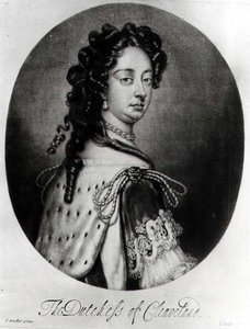 Portrait of Barbara Villiers, Duchess of Cleveland, Engraved by J. Smith