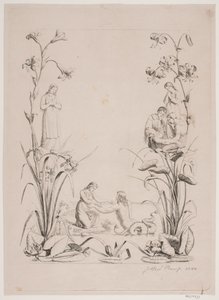 Border Drawing, Probably for Title Page to 