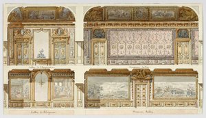 Project for the Decoration of the Apartments of the Emperor and Empress at the Palace of Versailles