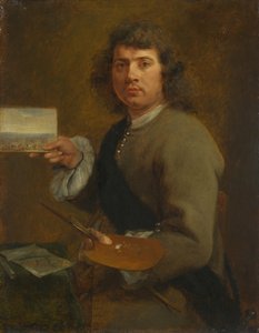Sight Portrait of Robert van den Hoecke 1622-1688 (From the Series The Five Senses)