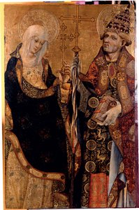 Saint Martha and Saint Clement by Gonzalo Pérez