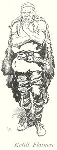 Ketill Flatnose by Gordon Frederick (after) Browne