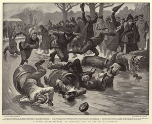 A Novel Entertainment: An Obstacle Race on the Ice at Hamburg