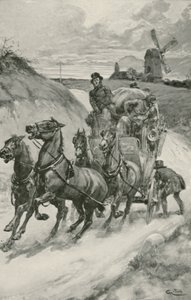 A Stage-Coach in the Olden Times by Gordon Frederick Browne