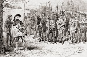A scene from William Shakespeare