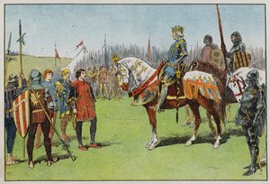 Henry V before the Battle of Agincourt by Gordon Frederick Browne