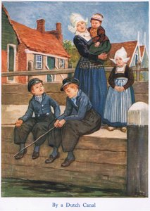 Holland: By a Dutch canal by Gordon Frederick Browne