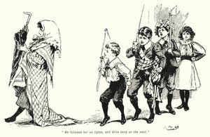 Illustration for The Story of the Treasure Seekers by E Nesbit by Gordon Frederick Browne