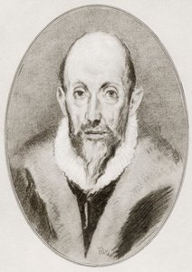 Domenikos Theotokopoulos, El Greco, from Living Biographies of Great Painters by Gordon Ross