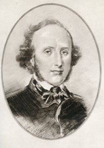 Jakob Ludwig Felix Mendelssohn Bartholdy, from Living Biographies of Great Composers by Gordon Ross