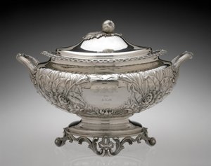 Soup Tureen, from the Gorham Manufacturing Company, c.1858