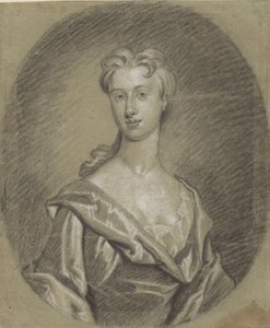 Portrait of a Lady, Bust, in Oval