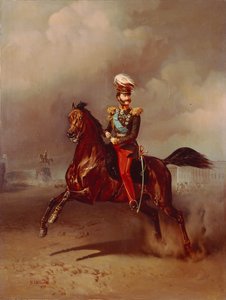 Portrait of Count Vladimir Fyodorovich Adlerberg 1791-1884, 1859 by Gottfried Willewalde