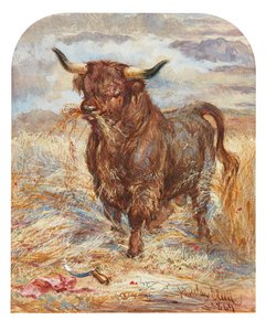 The Triumphant Bull by Gourlay Steell