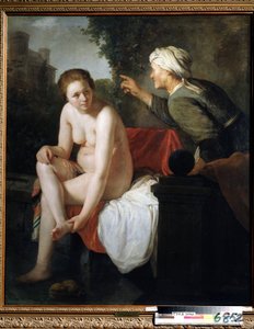 Bathing Bathsheba by Govaert Flinck
