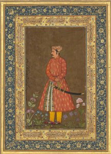 Portrait of Rup Singh, Folio from the Shah Jahan Album by Govardhan