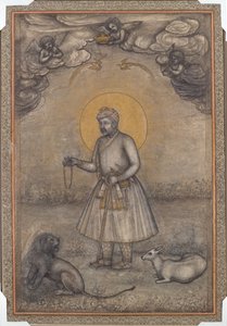 Portrait of the Aged Akbar, c. 1640-1650