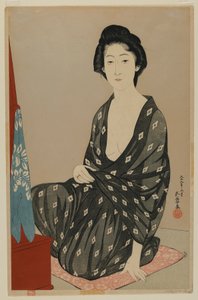 Woman in Summer Dress, Taisho Era, June 1920
