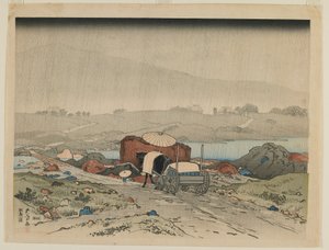 Yabakei, Taisho Era, 1918 by Goyo Hashiguchi