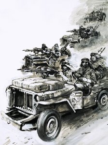 David Stirling leads 