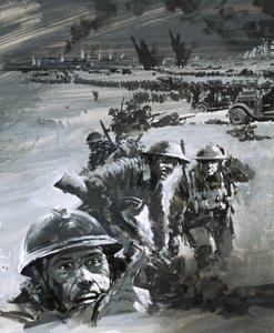 Dunkirk war scene by Graham Coton