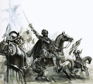Francisco de Coronado at the Head of His Expedition into Mexico