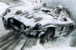 Stirling Moss by Graham Coton