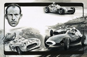 Stirling Moss by Graham Coton