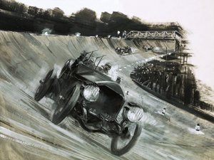 Unidentified motor race by Graham Coton