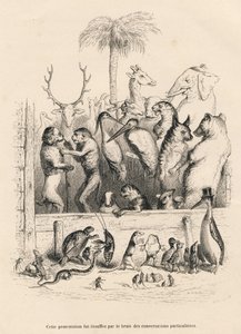 Conversation Between Animals by Grandville