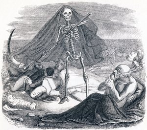 Death and the Dying - Fables by La Fontaine