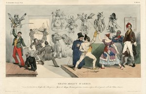 Illustration of Jean Ignace Gerard dit Grandville in La Caricature politique, no. 119