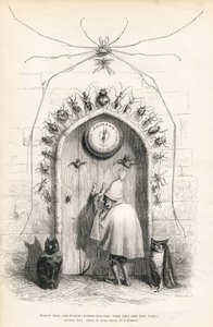 Farewell to the Reader at the End of the Work. Illustrated Vignettes by JJ Granville. Engraving Signed Breviere 
