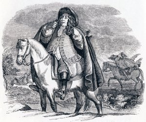 Phoebus and Boreas - Fables by La Fontaine by Grandville