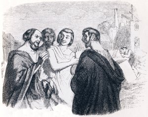 Speech of Socrates - Fables by La Fontaine by Grandville