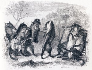 The fox with the cut tail - Fables by La Fontaine