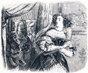 The girl - Fables by La Fontaine by Grandville