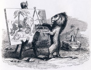 The Lion Killed by the Man (from 