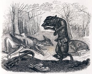 The Wolf and the Hunter - Fables by La Fontaine