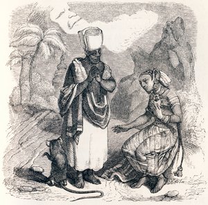 The Mouse is Metamorphosed as a Girl - Fables by La Fontaine