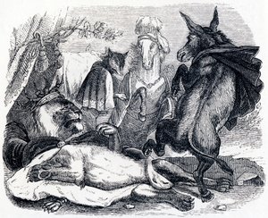 The Old Lion - Fables by La Fontaine