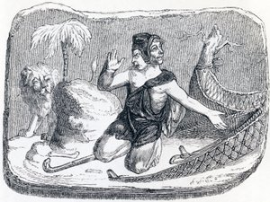 The Patre and the Lion - Fables by La Fontaine