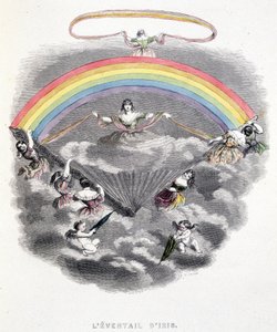 The range of Iris - in “Another World” by Grandville by Grandville