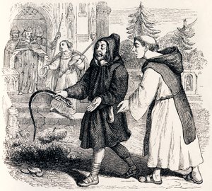 The Shepherd and the King - Fables by La Fontaine by Grandville